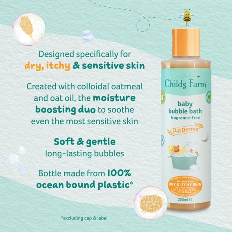 Childs Farm - Oatderma Baby Bubble Bath - 250ml