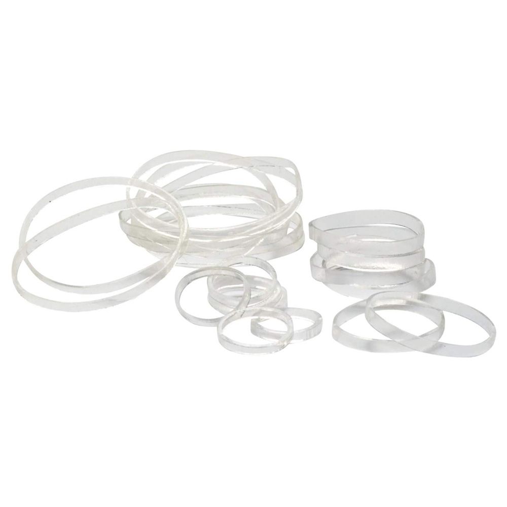 Goody - Ouchless Multi Clear Ponyband Elastics 250ct