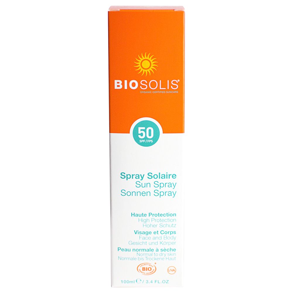 BIOSOLIS - Organic Sun Spray SPF 50 - 100ml