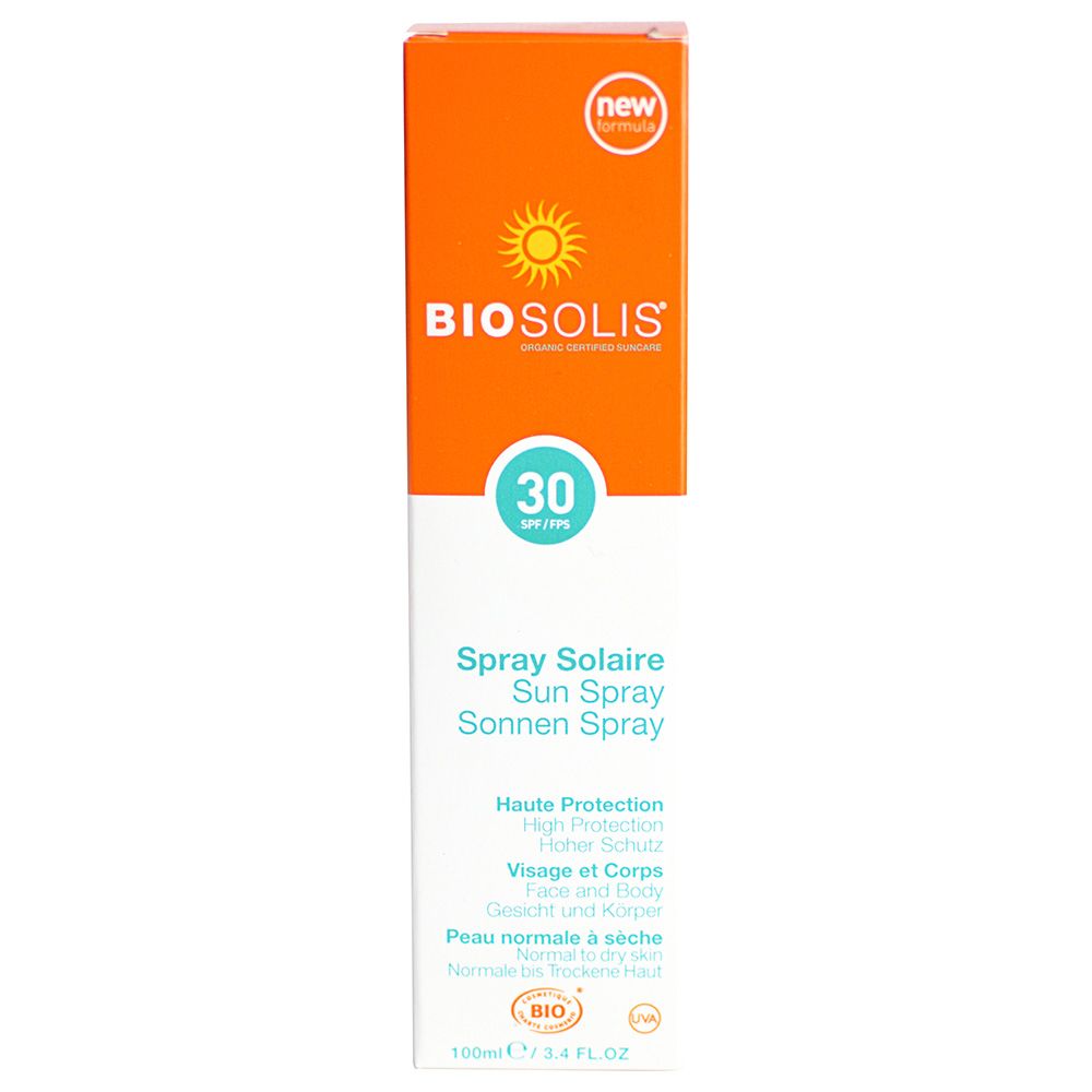 BIOSOLIS - Organic Sun Spray SPF 30 - 100ml