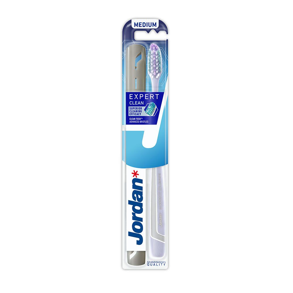 Jordan - Expert Clean Toothbrush - Medium, Assorted