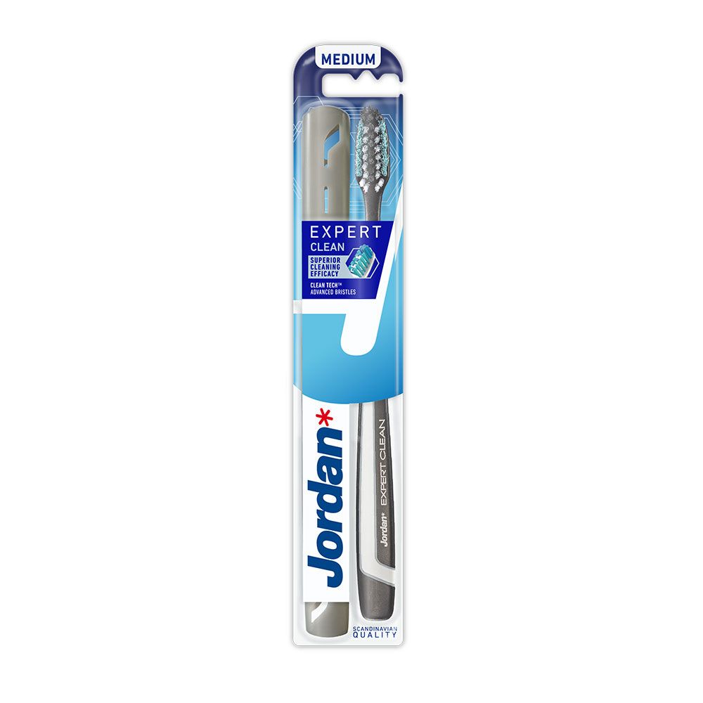 Jordan - Expert Clean Toothbrush - Medium, Assorted