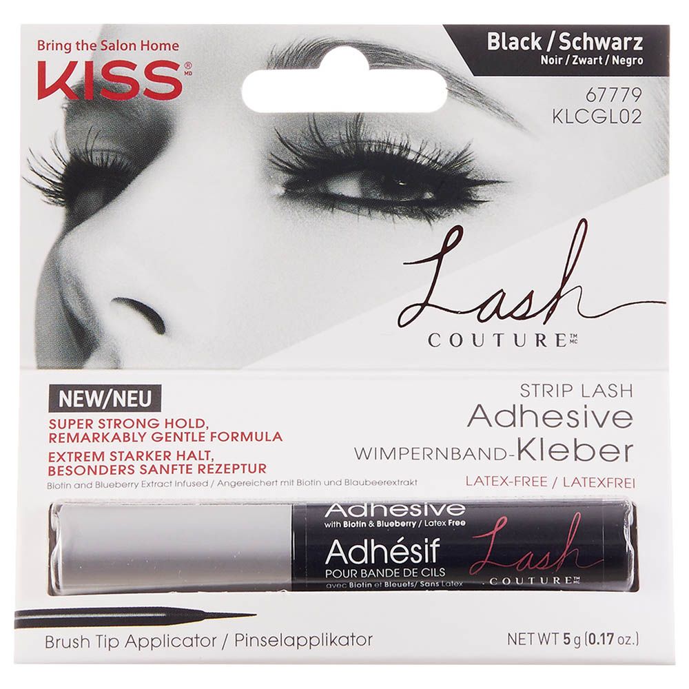 Kiss - Lash Couture Strip Lash Adhesive - Black