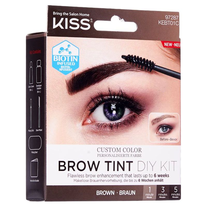 Kiss - Brow Tint DIY Kit - Brown