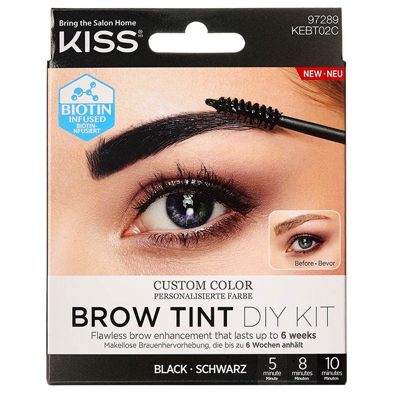 Kiss - Brow Tint DIY Kit - Black