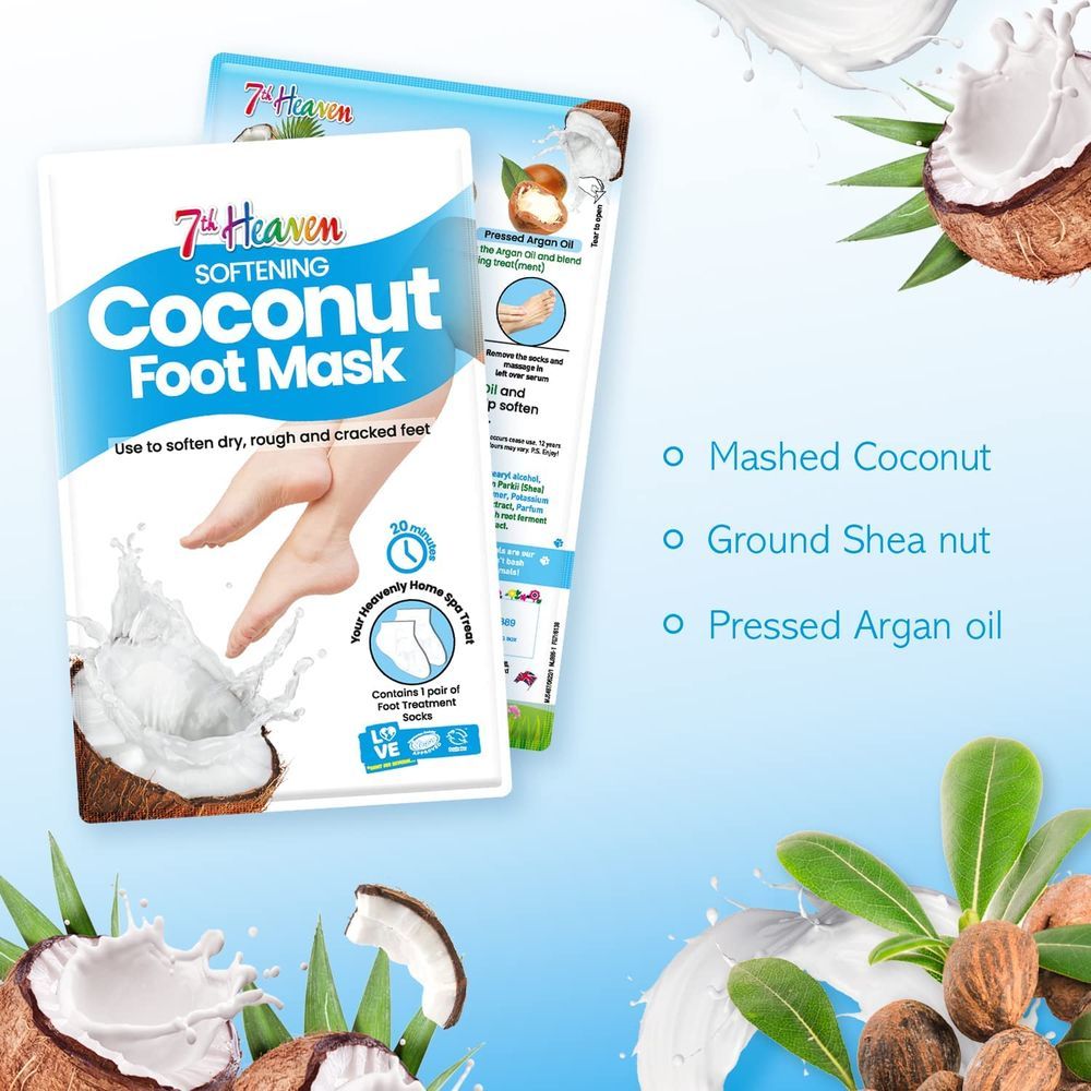 7th Heaven - Coconut Foot Mask