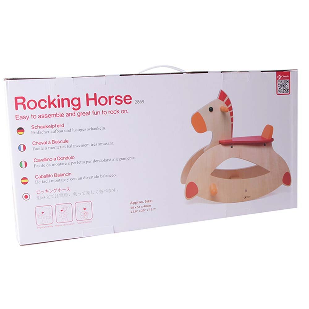 Classic World - Wooden Rocking Horse