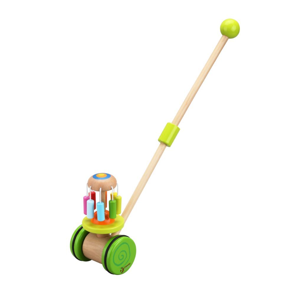 Classic World - Rainbow Push Along Toy