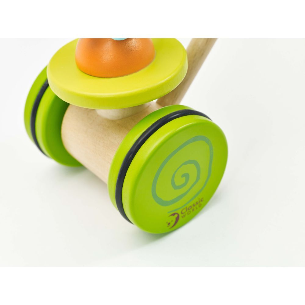 Classic World - Rainbow Push Along Toy