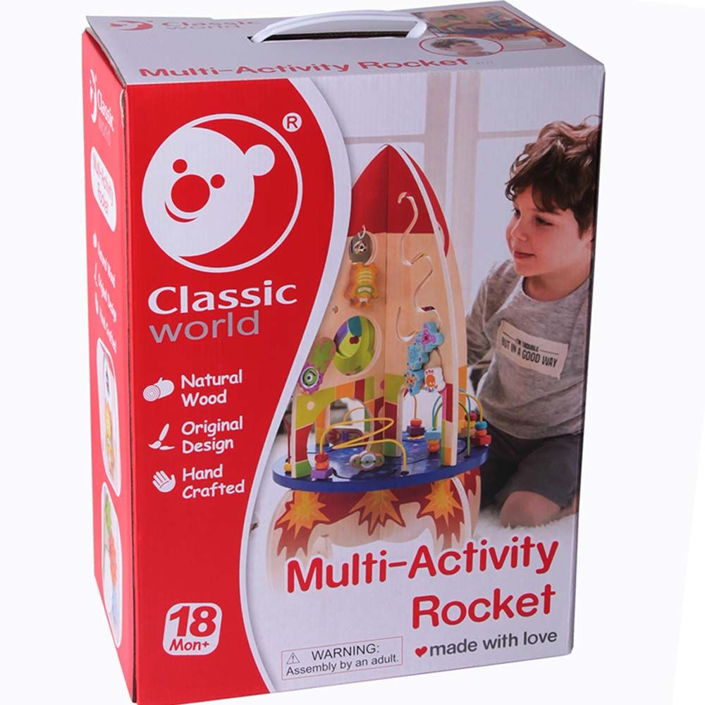 Classic World Multi Activity Rocket Buy at Best Price from Mumzworld