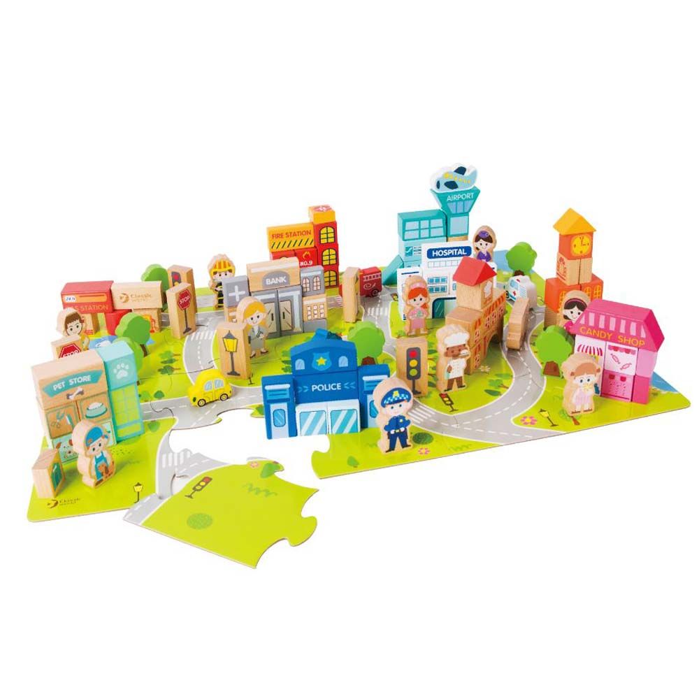 Classic World - City Building Blocks (Exclusive)