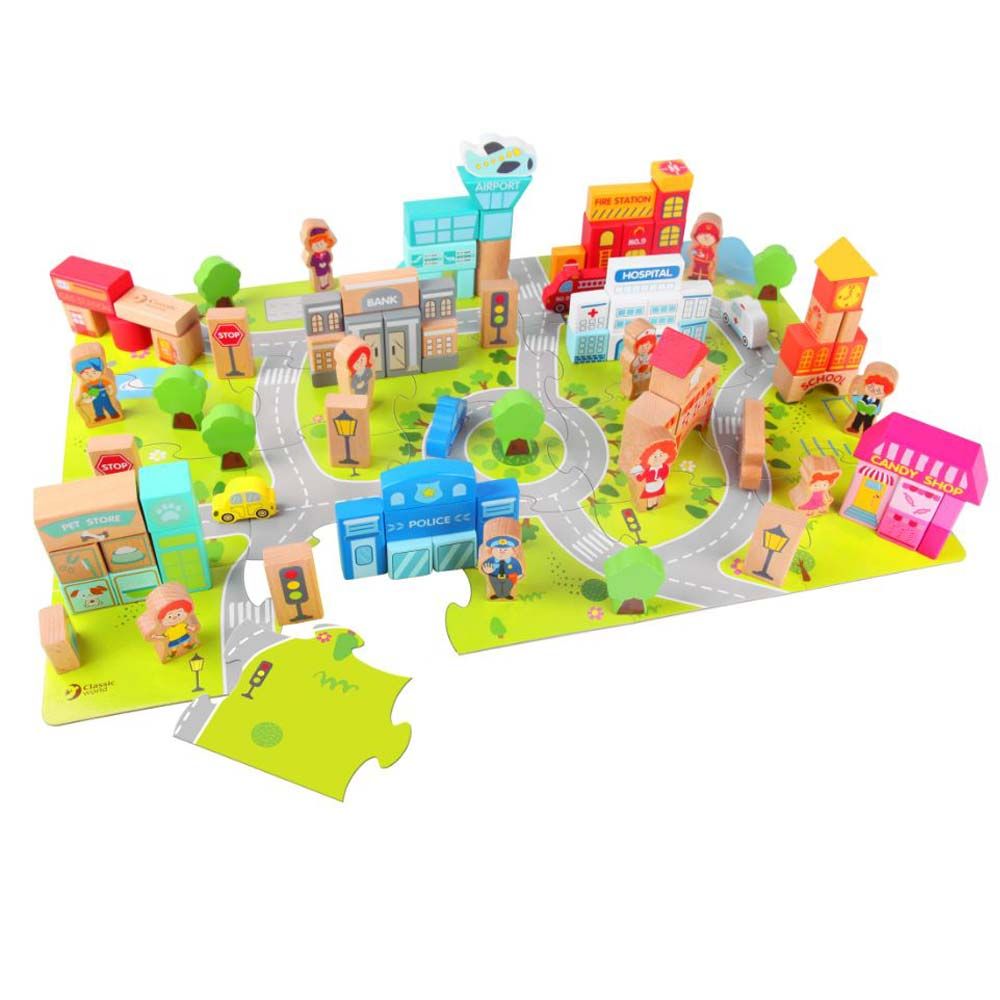 Classic World - City Building Blocks (Exclusive)