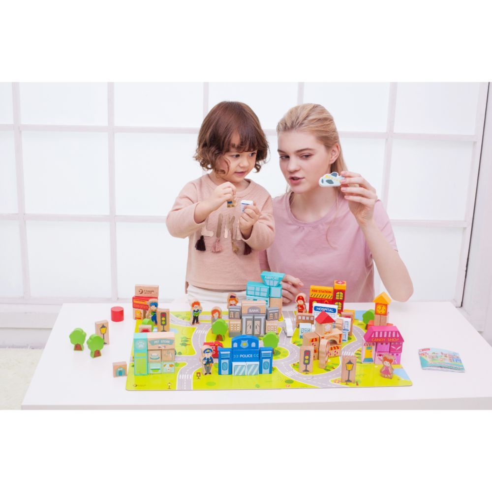 Classic World - City Building Blocks (Exclusive)