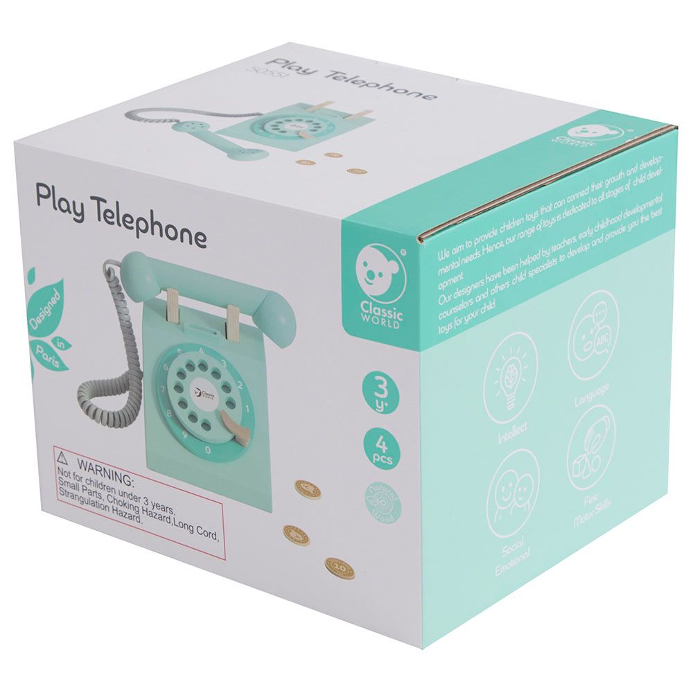 Classic World - Play Telephone - 4pcs (Exclusive)