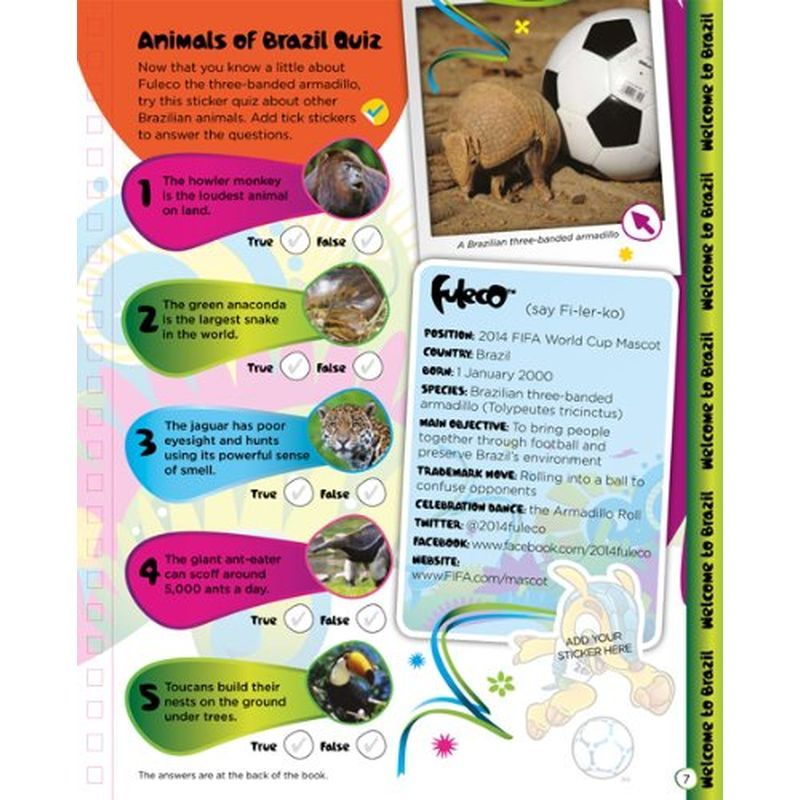 The Official 2014 Fifa World Cup Brazil Kids' Handbook