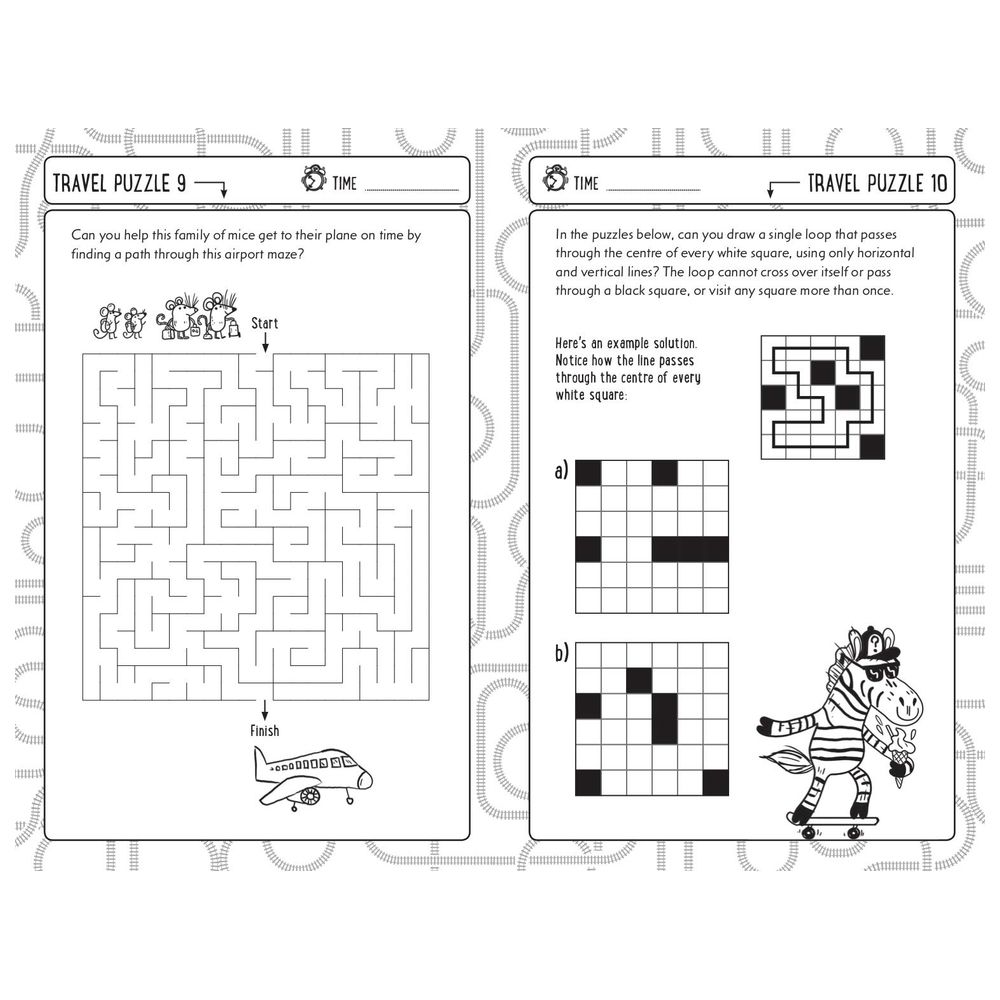 Travel Puzzles For Clever Kids