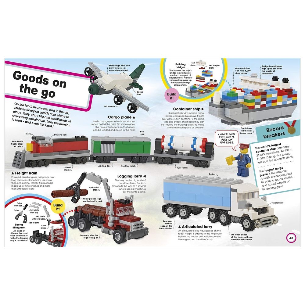 Lego Amazing Vehicles: Includes Four Exclusive Mini Models