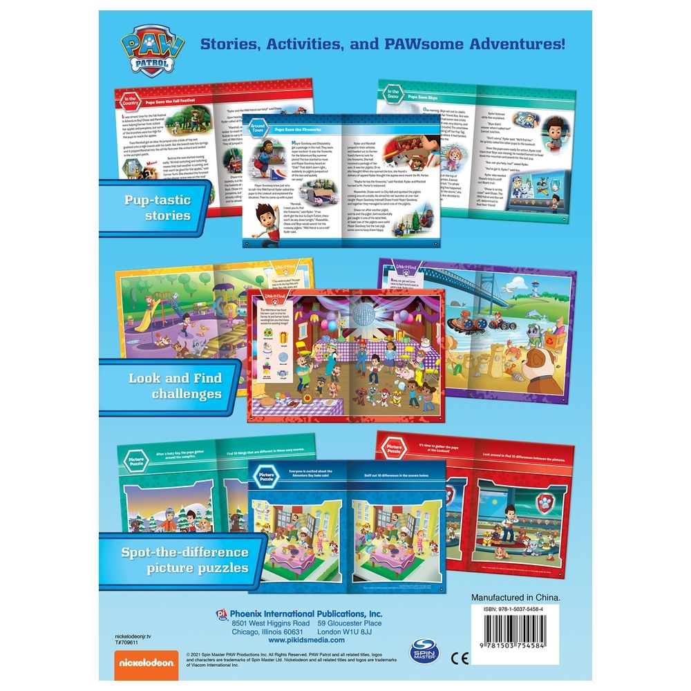 Paw Patrol My Very Own Big Book 80 Page