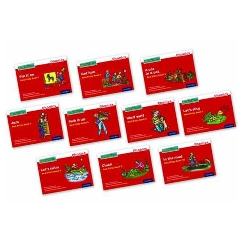 Read Write Inc. Phonics: Red Ditty Books Mixed Pack Of 10