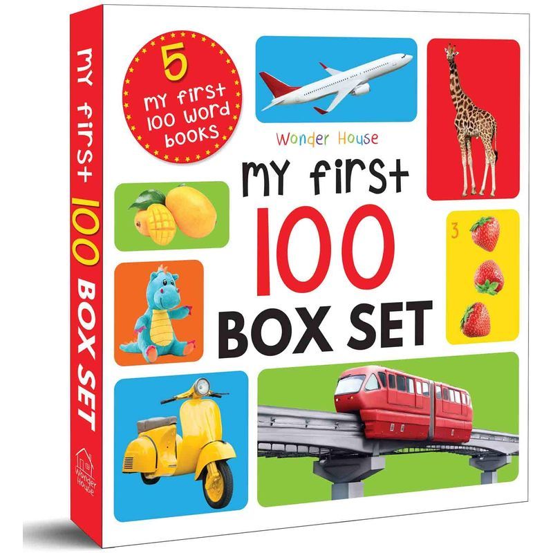 My First 100 Series Boxset: Pack Of 5 Picture Books