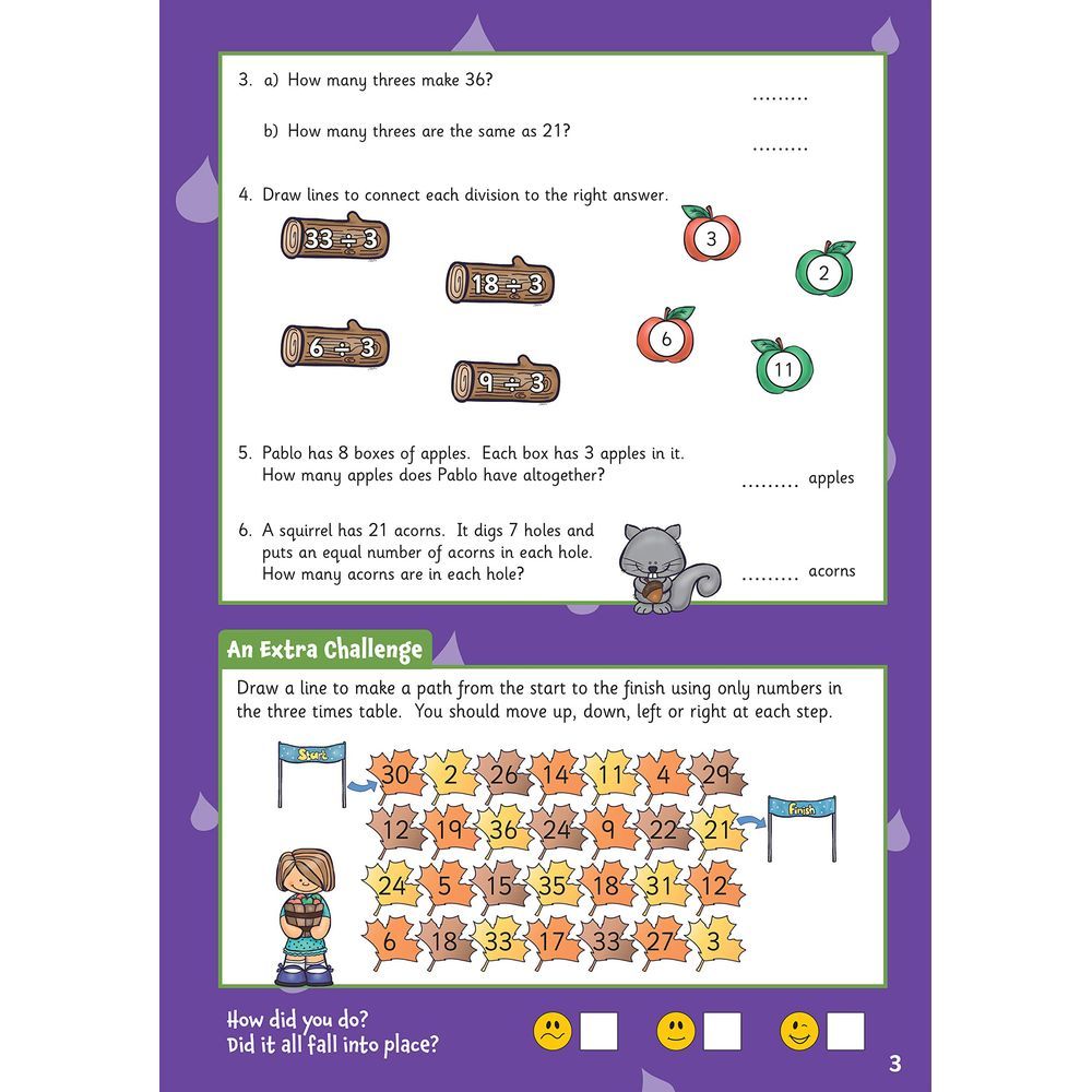 New Times Tables Activity Book for Ages 7-9