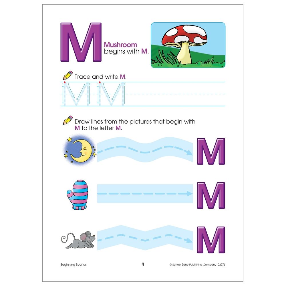 Beginning Sounds Deluxe Edition Workbook