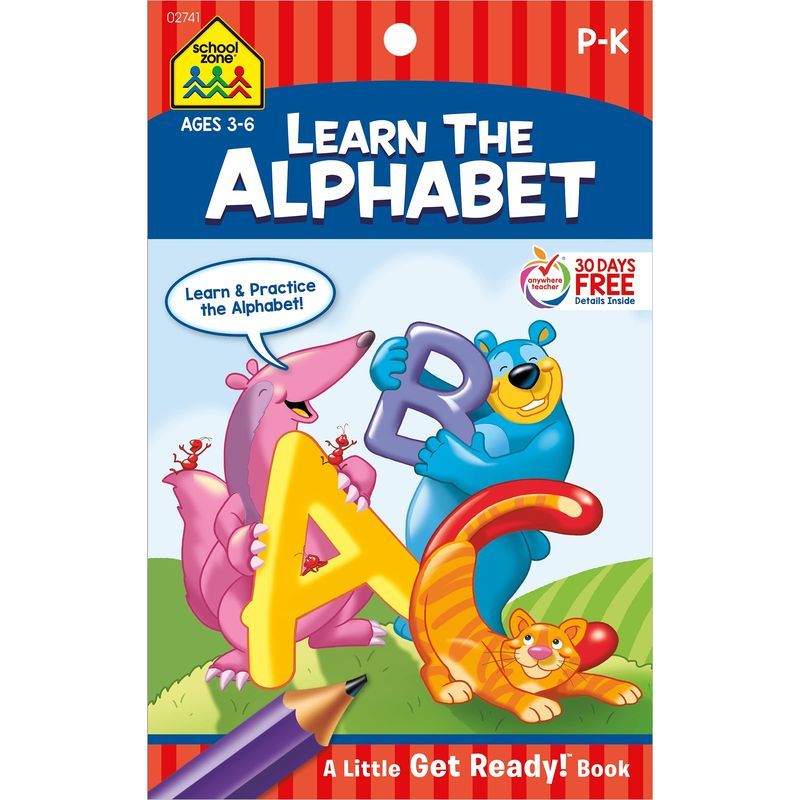 Learn The Alphabet! Little Get Ready! Book