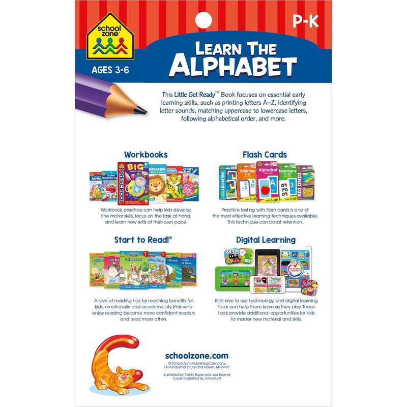 Learn The Alphabet! Little Get Ready! Book