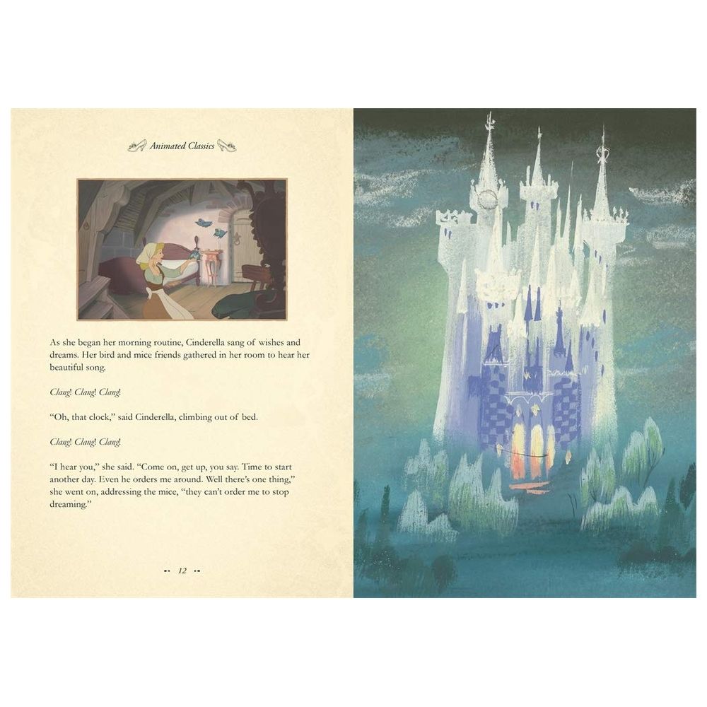 Cinderella (Disney Animated Classics): A Deluxe Gift Book Of The Classic Film