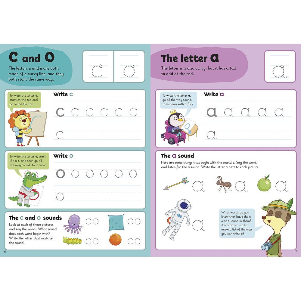 Wipe-Clean Activity Book: Letters