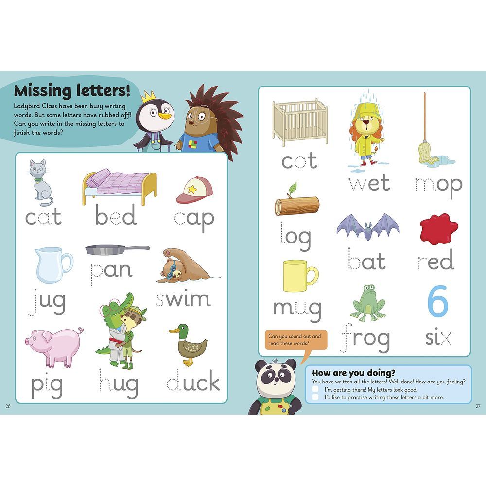 Wipe-Clean Activity Book: Letters