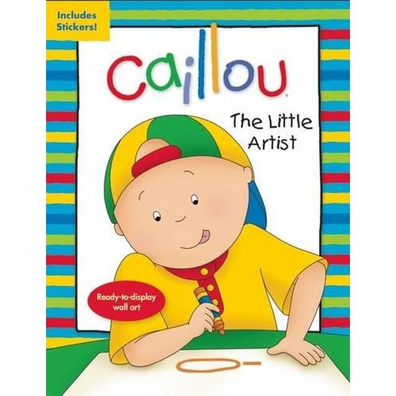 Caillou: The Little Artist: Ready-To-Display Wall Art