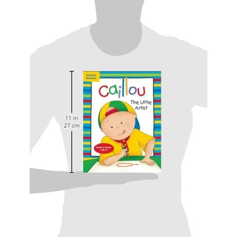 Caillou: The Little Artist: Ready-To-Display Wall Art