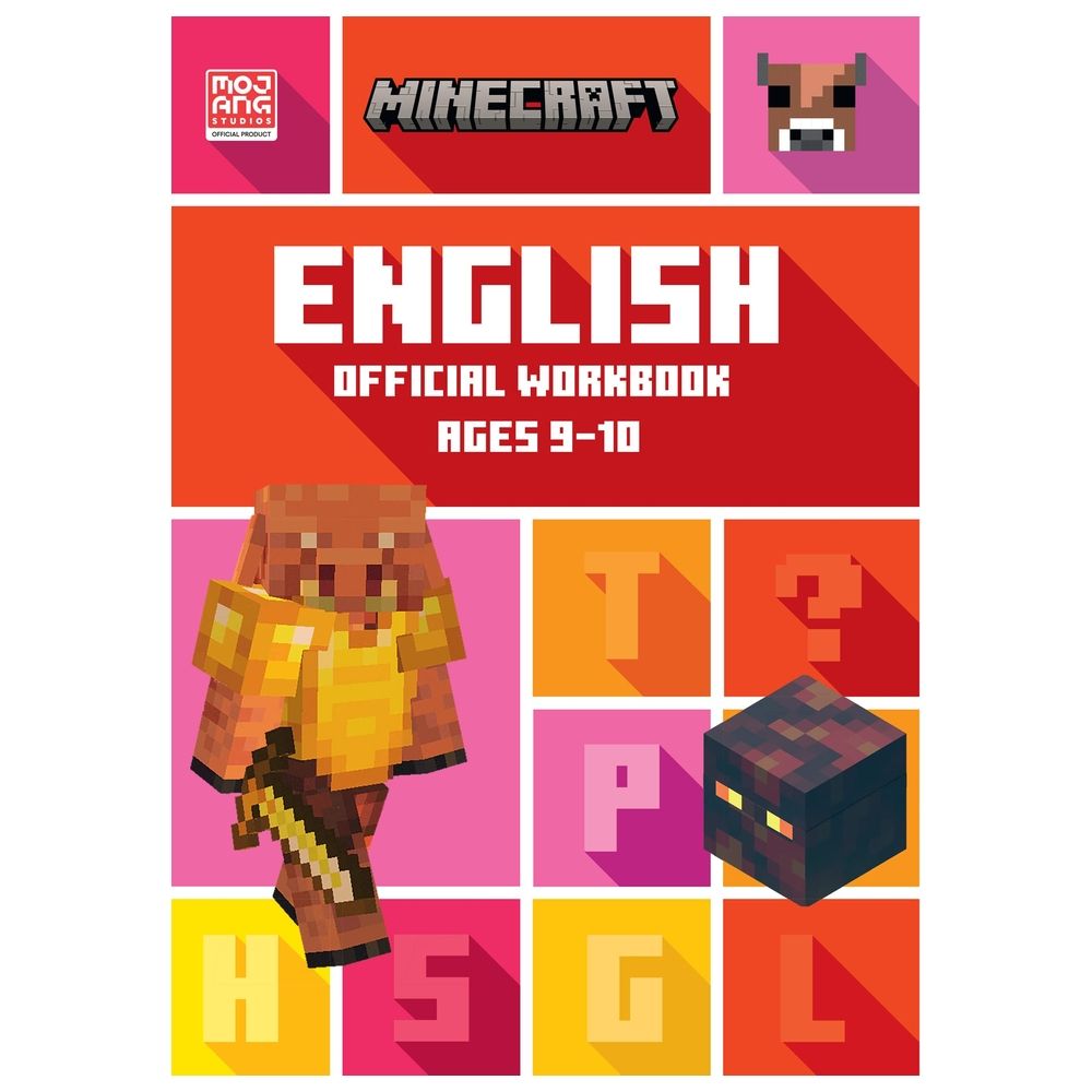 Minecraft Education Minecraft English Ages 9 10 Official Workbook