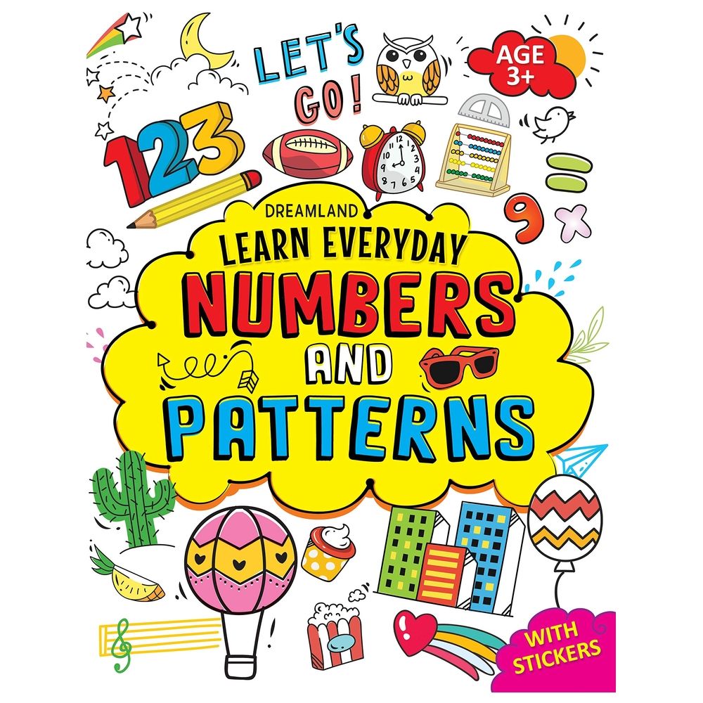 Learn Everyday Numbers And Patterns- Age 3+