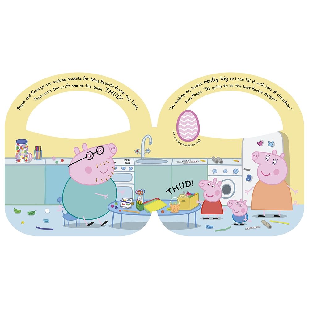 Peppa Pig: Peppa's Easter Basket Shaped Board Book