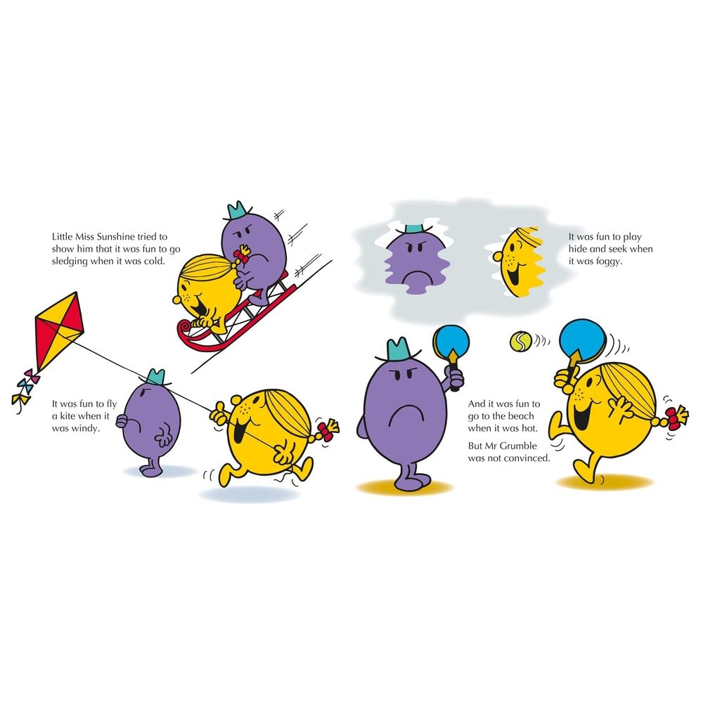 Little Miss Sunshine On A Rainy Day: Mr. Men And Little Miss Picture Books