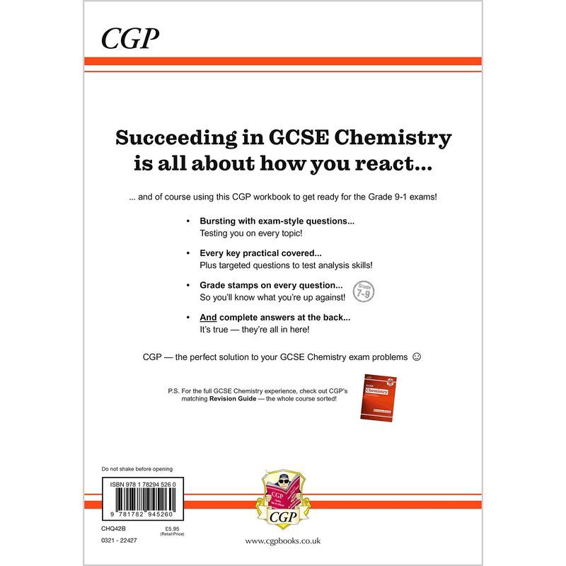 New Gcse Chemistry Exam Practice Workbook