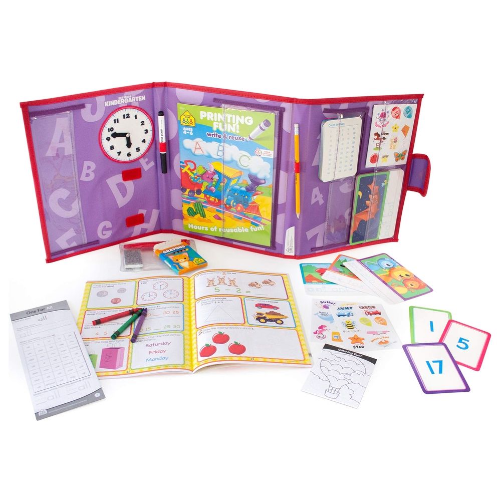 School Zone Get Ready Kindergarten Learning Playset