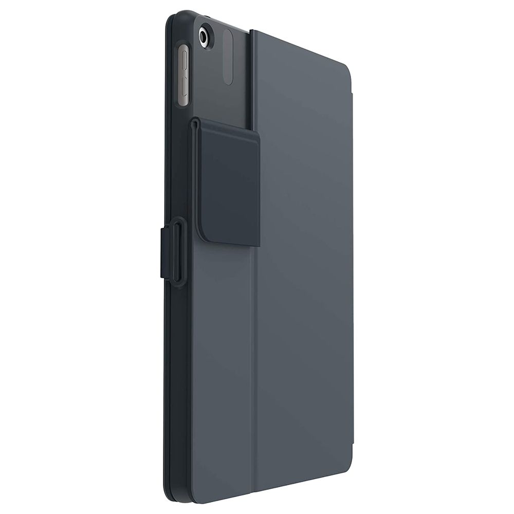 Speck - Ipad 10.2 -inch Balance Folio w/ Mb Case - Stormy Grey/Charcoal Grey