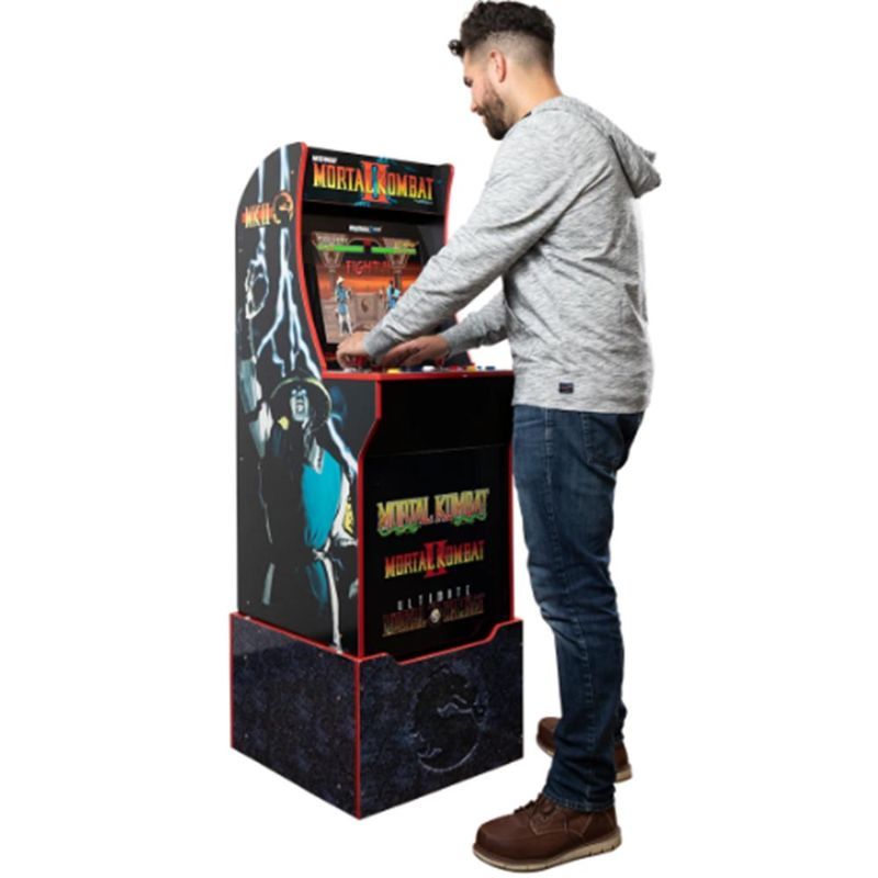 Arcade1Up - Mortal Kombat Arcade Cabinet 3-in-1 Games 