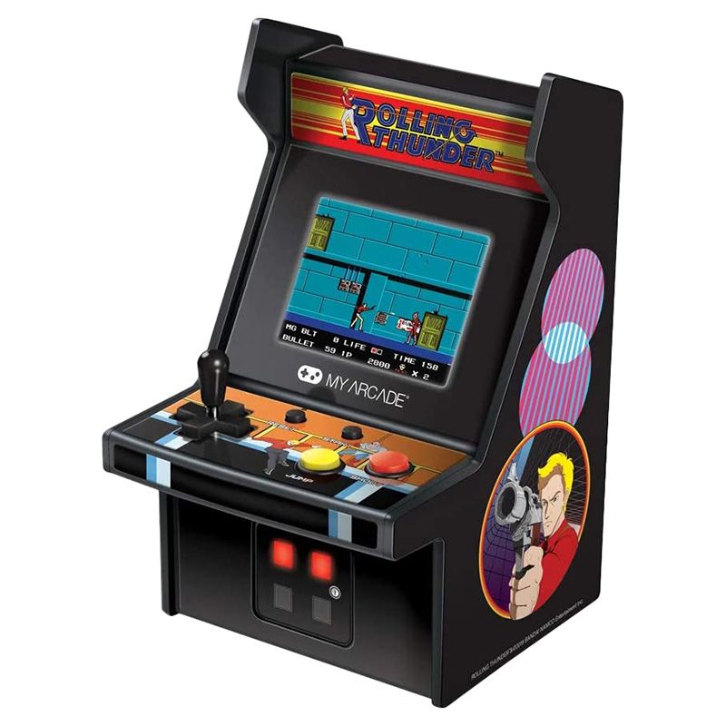 My Arcade - Micro Player Mini Arcade Machine-Rolling Thunder