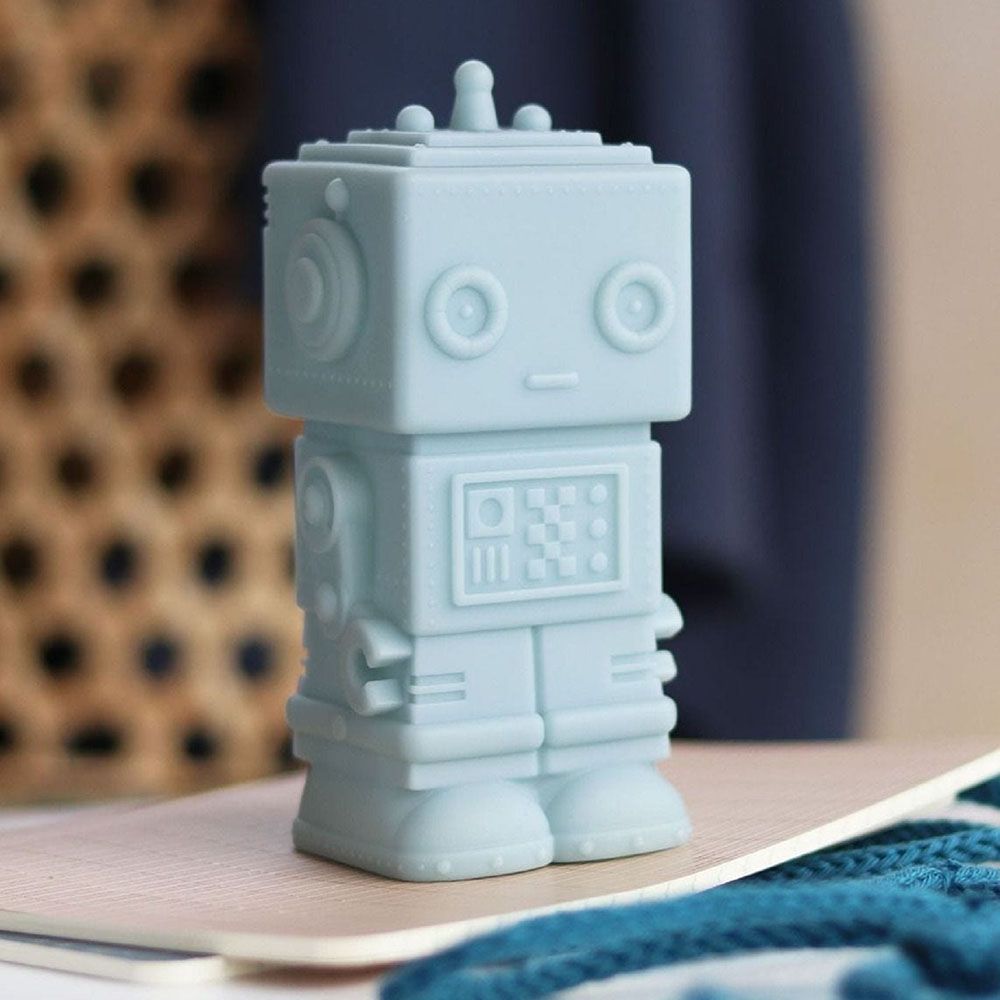 A little Lovely Company - Robot Smokey Little Light - Blue