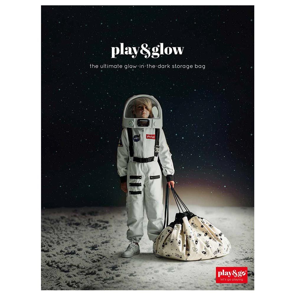 Play & Go - Playmat & Storage Bag - Space-Glow In The Dark