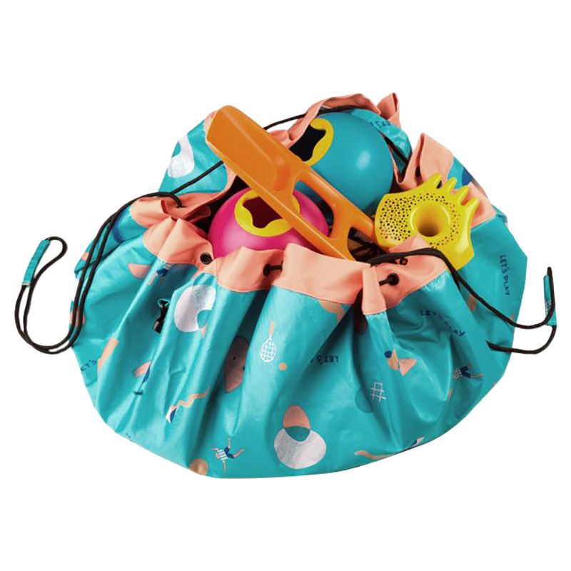 Play & Go - Outdoor Play Playmat & Storage Bag - Blue