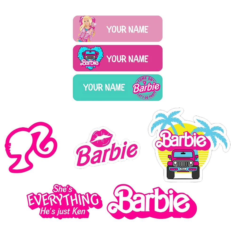 Barbie label online