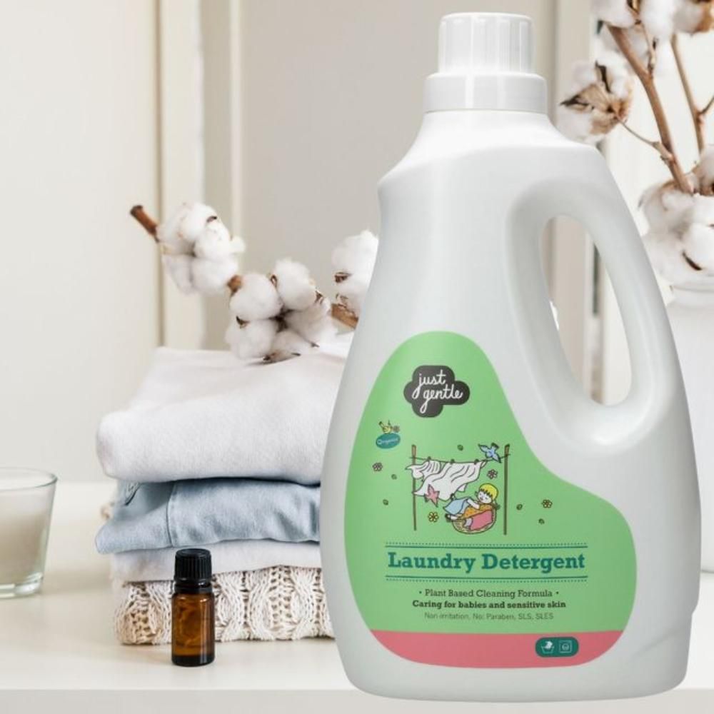 Just Gentle - Laundry Detergent -  Plant-Based Hypoallergenic - 3 L