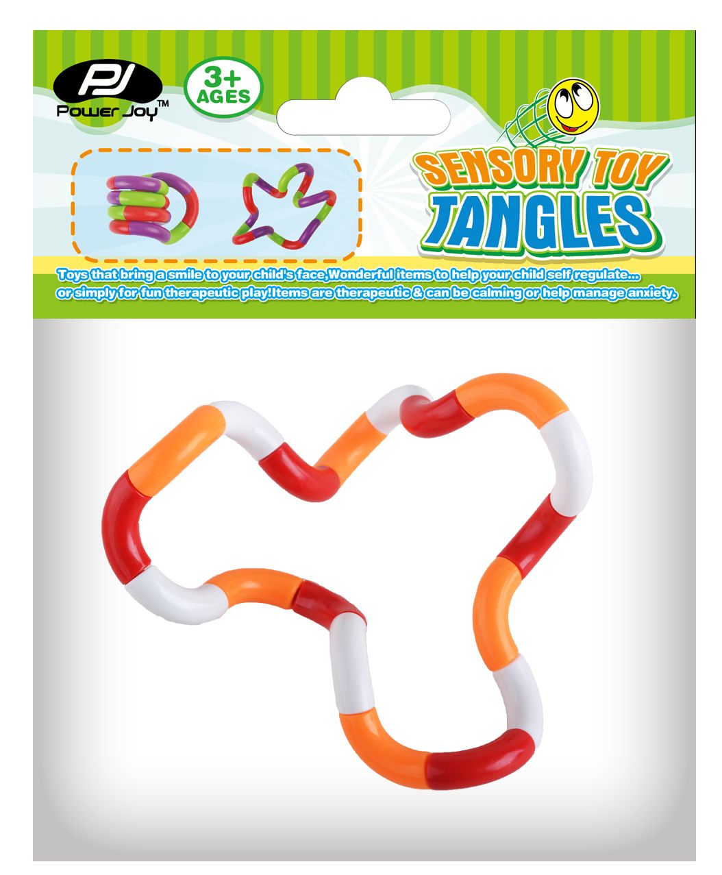 Power Joy - Sensory Toy Tangles 36cm - Assorted