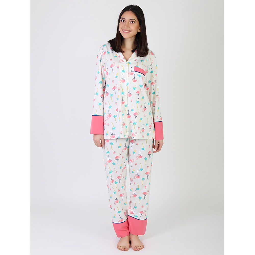 Cosset - Flamingo PJ Set