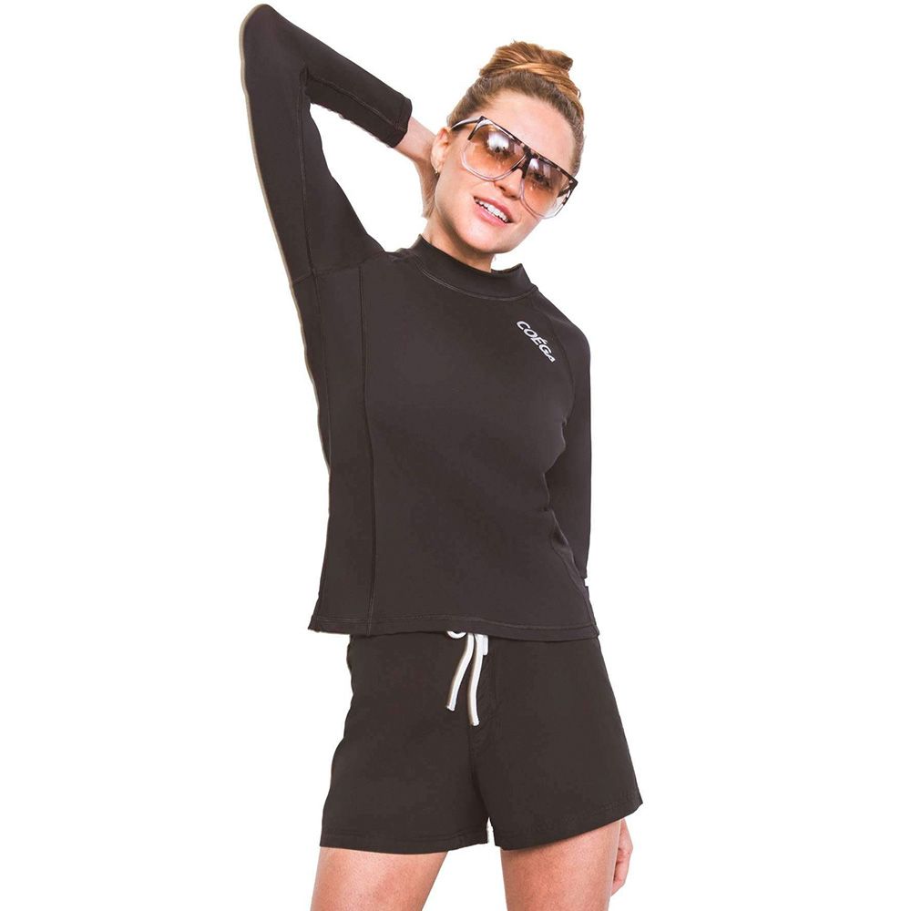 COEGA Sunwear - L Rash Guard, Black